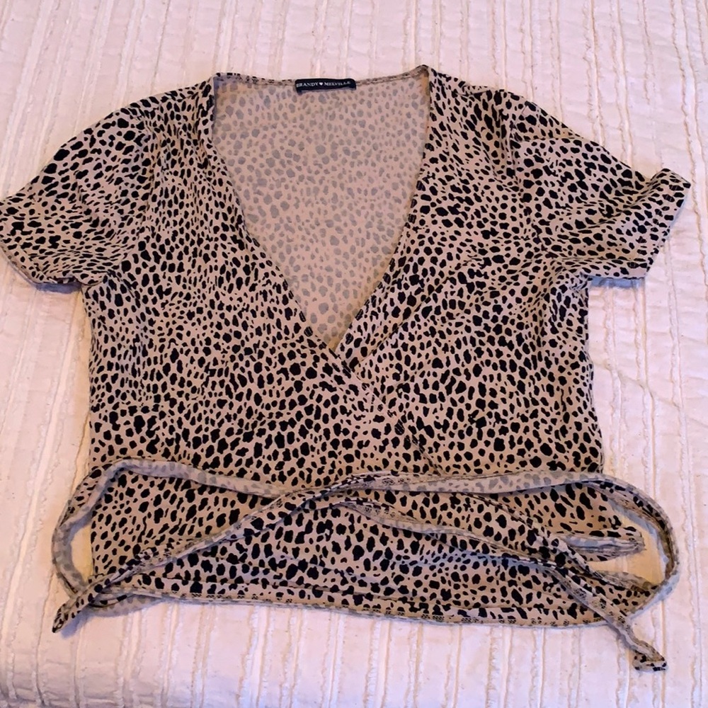 Brandy Melville Cross Over T-Shirt